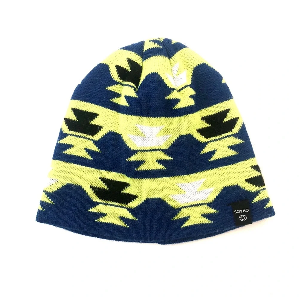 Chaos Fleece Lined Knit Beanie Hat- toddler